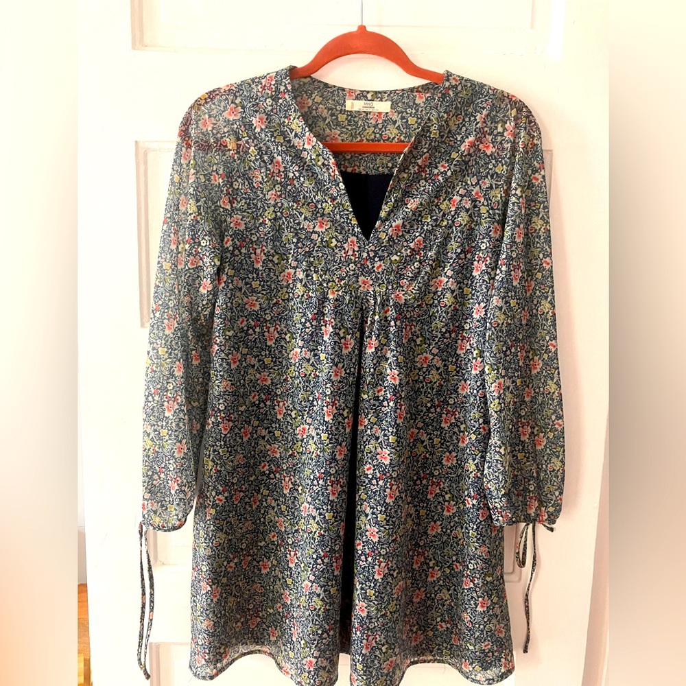 Mango floral dress
